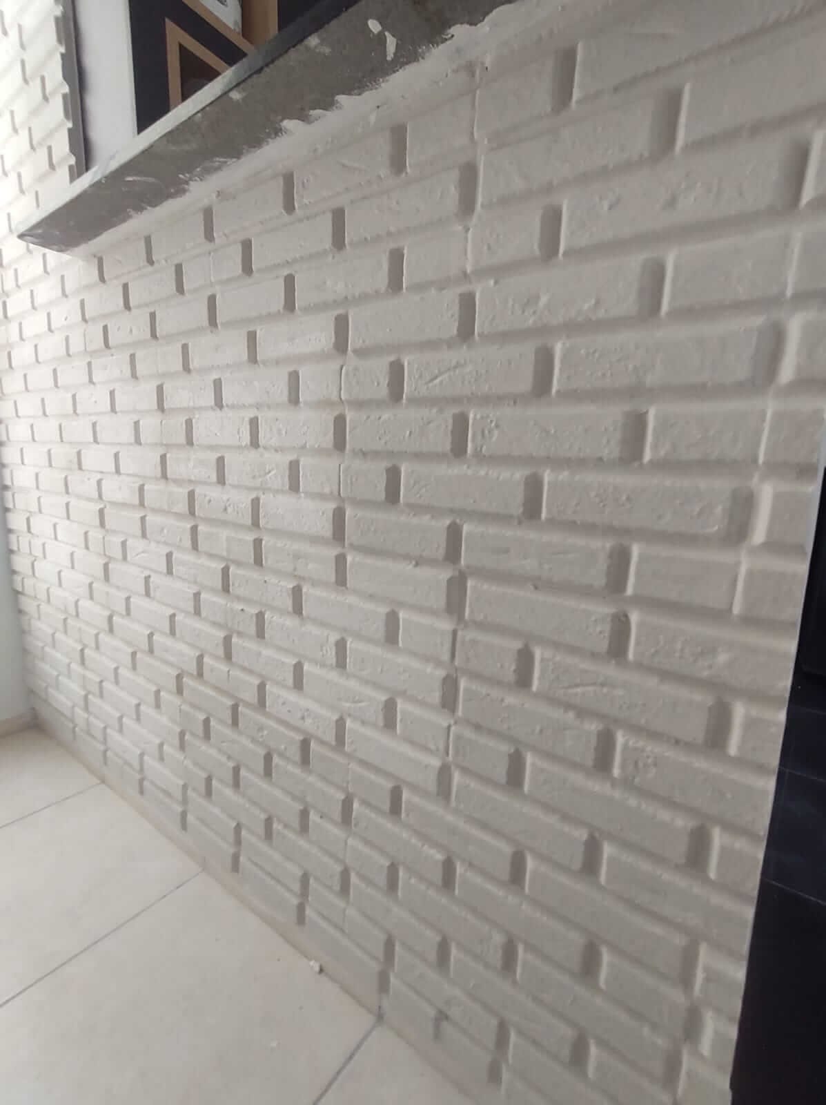 Revestimento decorativo tipo tijolinho